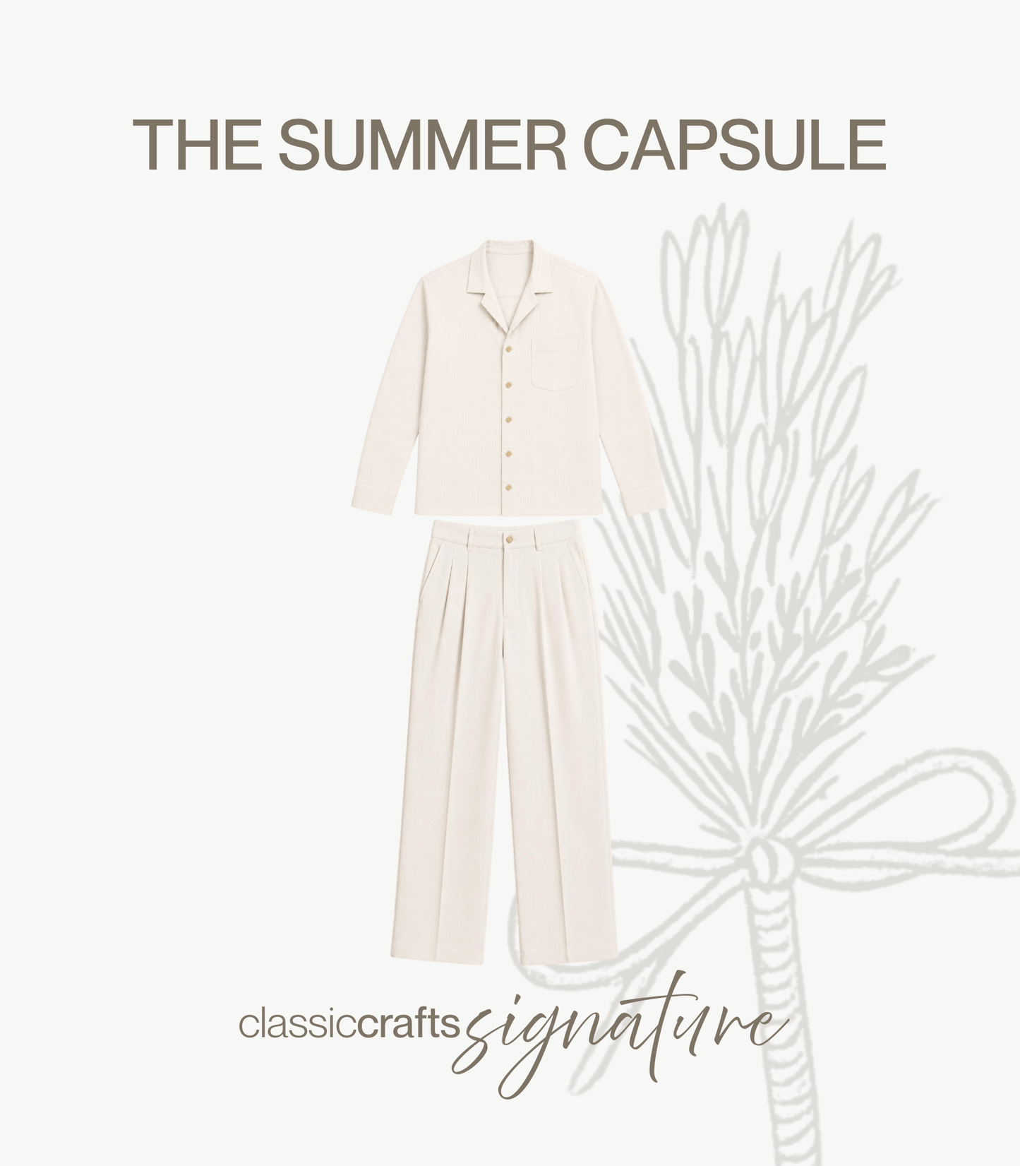 Classic Linen Set - Off White
