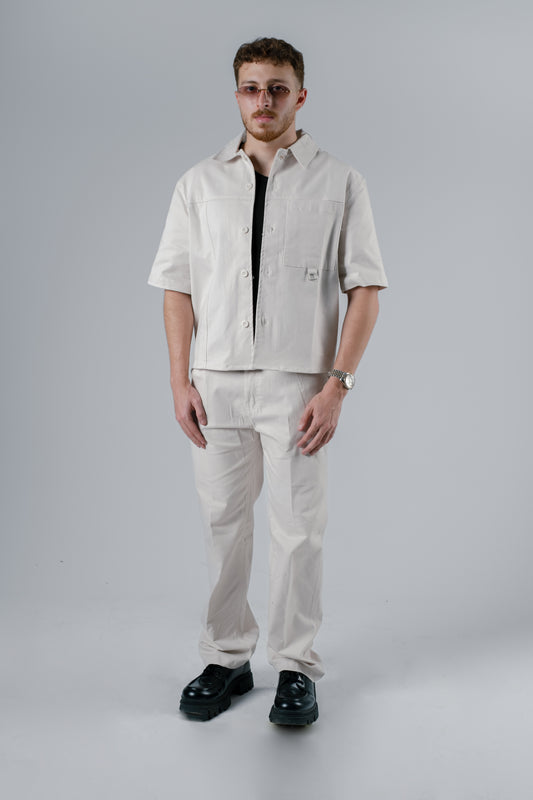 Crafted Shirt - Creme 102