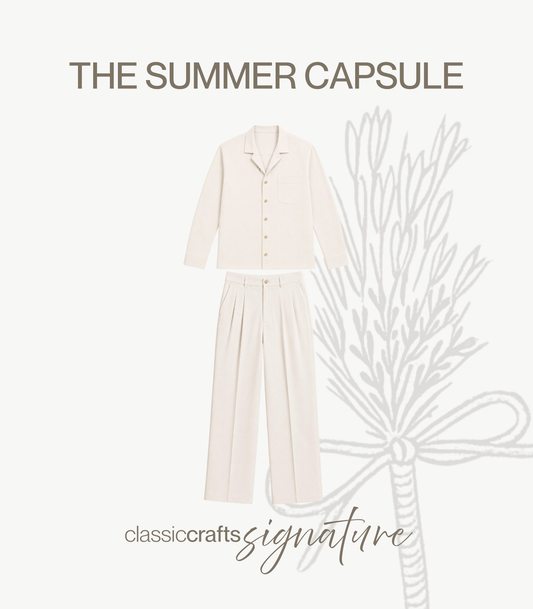 Classic Linen Set - Off White