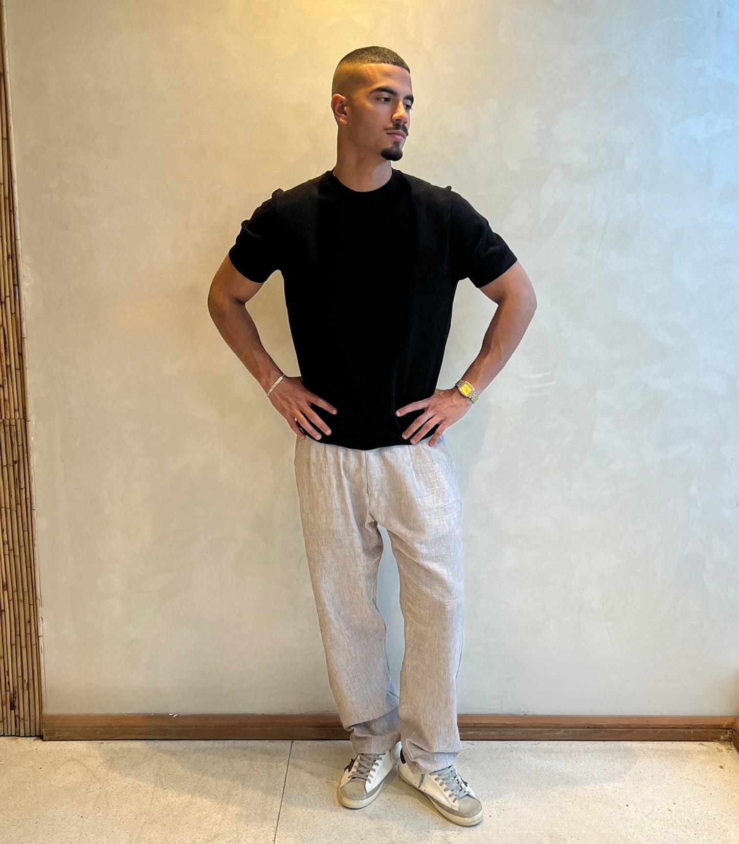 CLASSIC LINEN TROUSERS 203