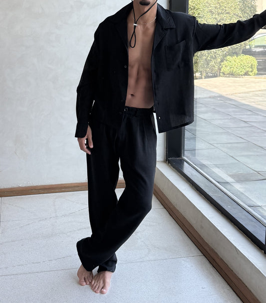 CLASSIC LINEN TROUSERS 201