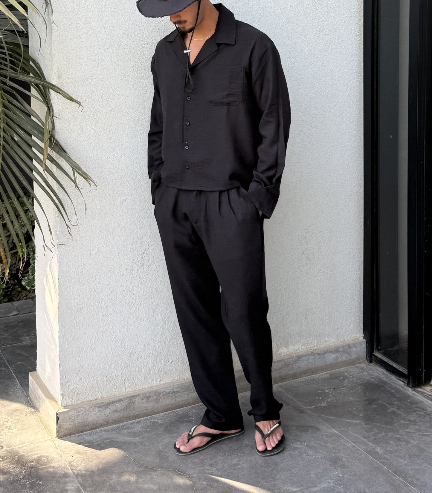 CLASSIC LINEN TROUSERS 201