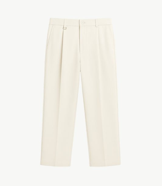 Crafted Trousers - Creme 202