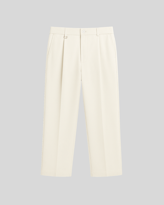 Crafted Trousers - Creme 202