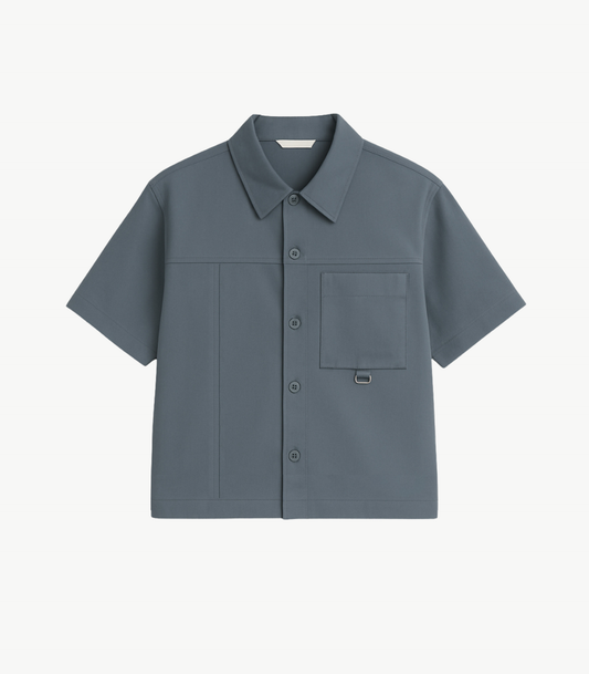 Crafted Shirt - Steel Grey 103