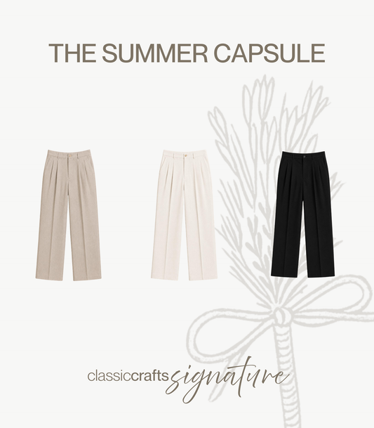 The Summer Capsule - Trousers