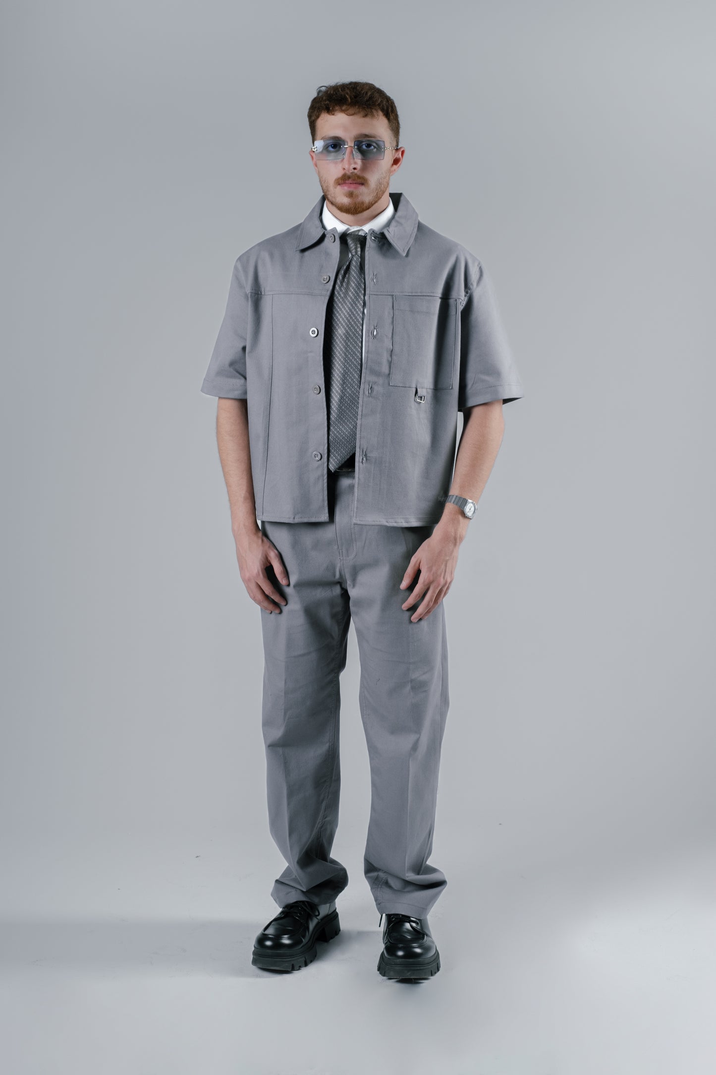 Crafted Trousers - Steel Grey 203