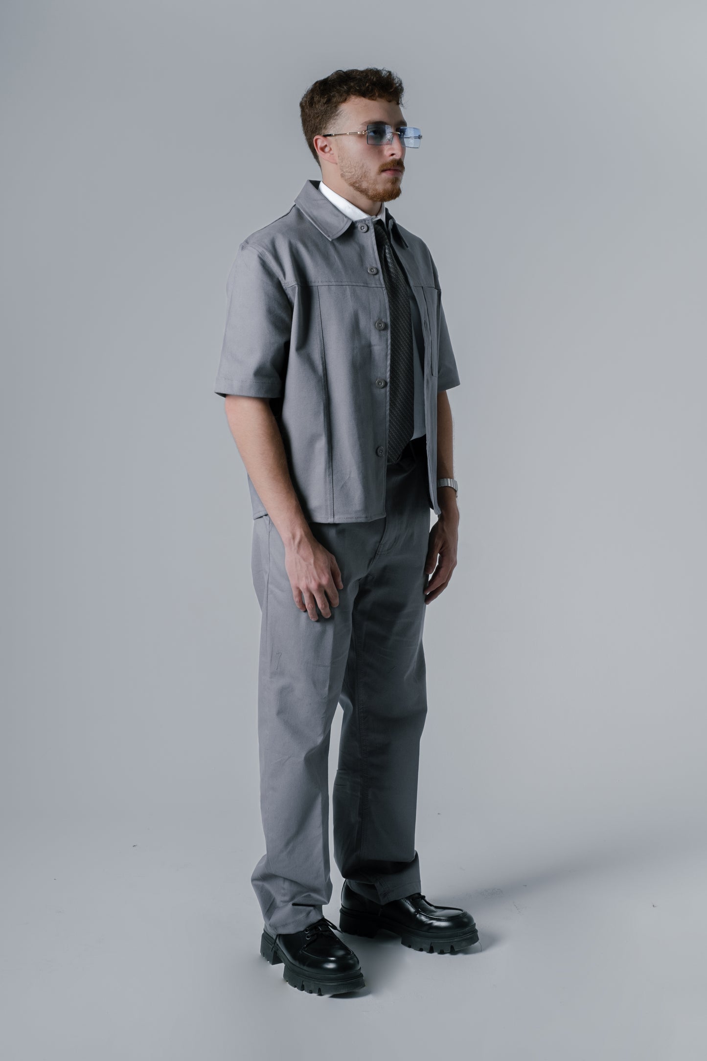 Crafted Trousers - Steel Grey 203