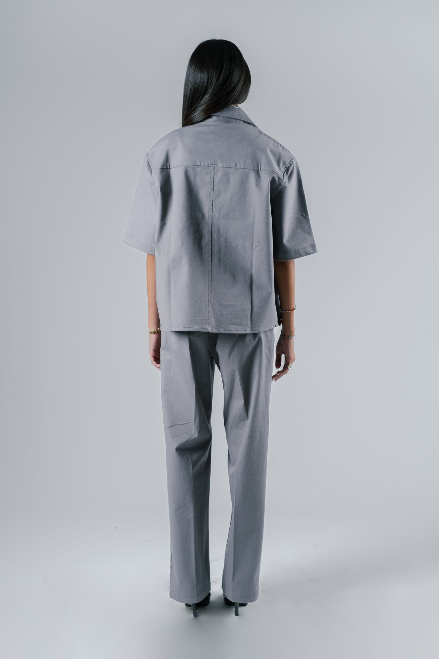 Crafted Trousers - Steel Grey 203