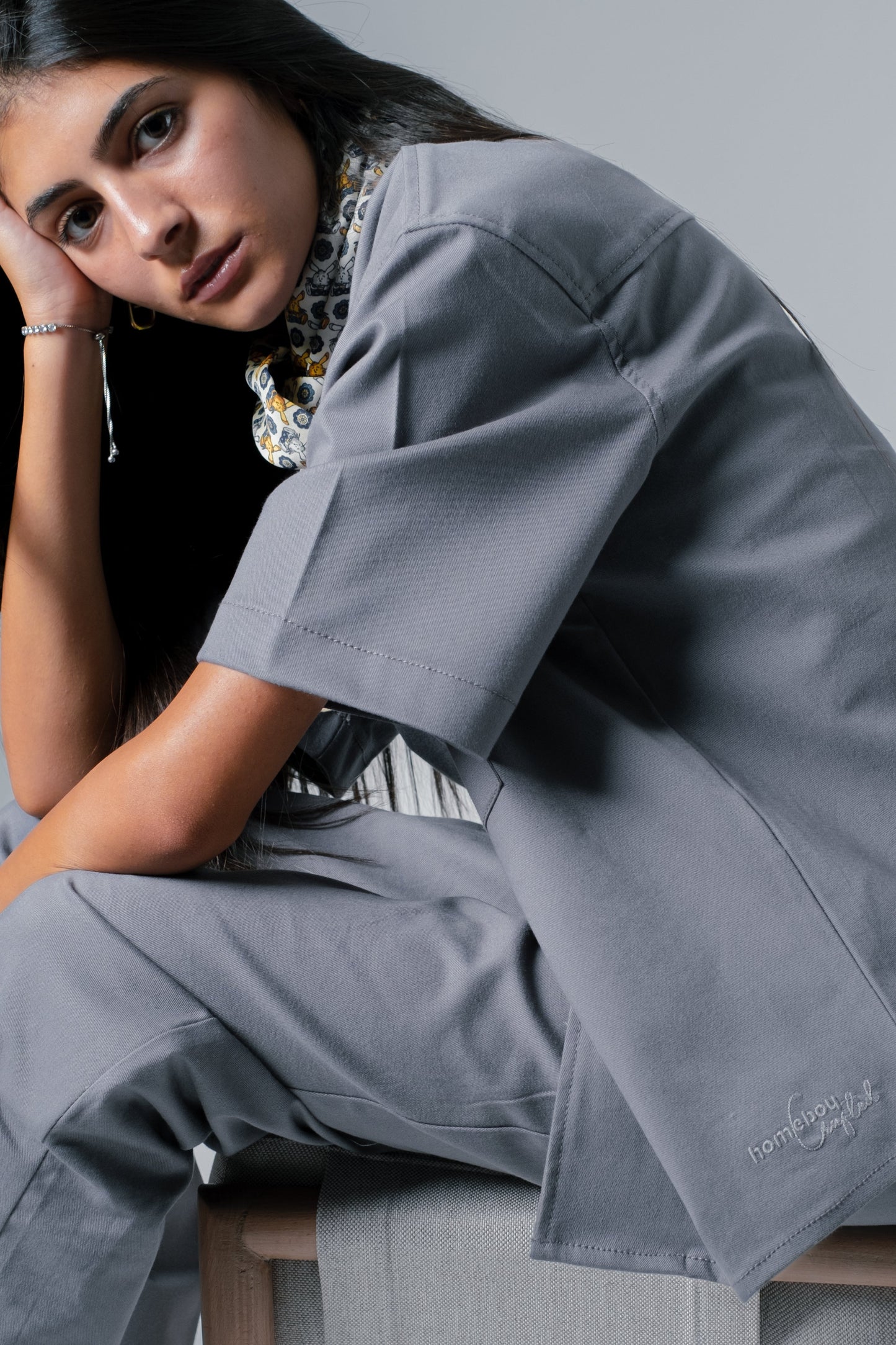 Crafted Shirt - Steel Grey 103