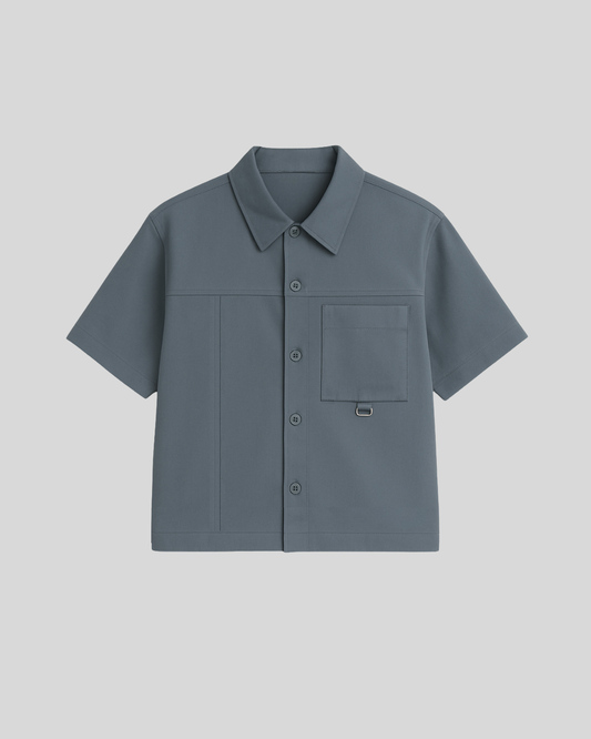 Crafted Shirt - Steel Grey 103
