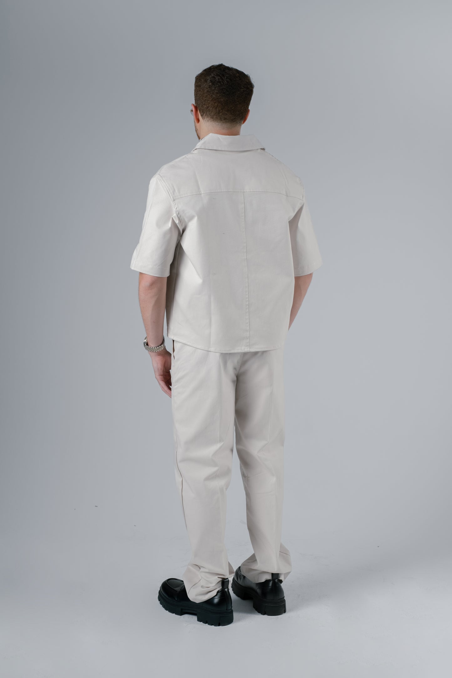 Crafted Shirt - Creme 102